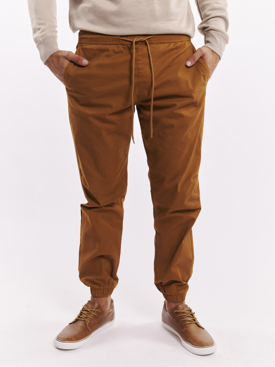 Pantalon jogger - cobre 