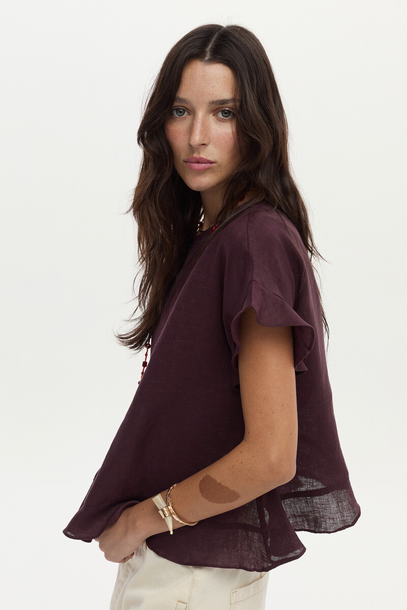 Blusa Samoa - Bordo 
