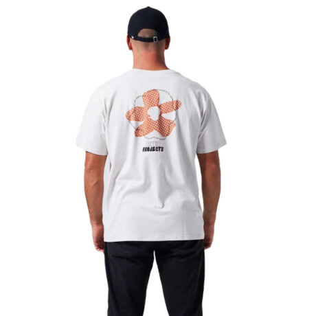 Remera Rivvia Flower Map Blanco