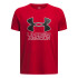 UA B TECH HYBRID PRINT SS-RED RED-600