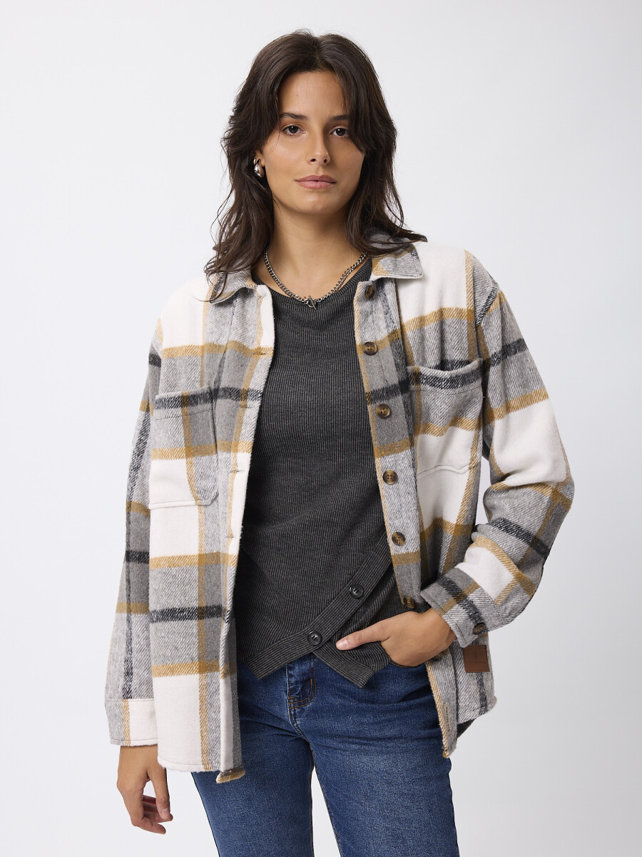 Sobrecamisa cuadros 
