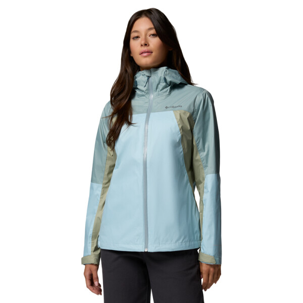 Campera Inner Limits Mujer Marine Light, Crushed Blue, Safari