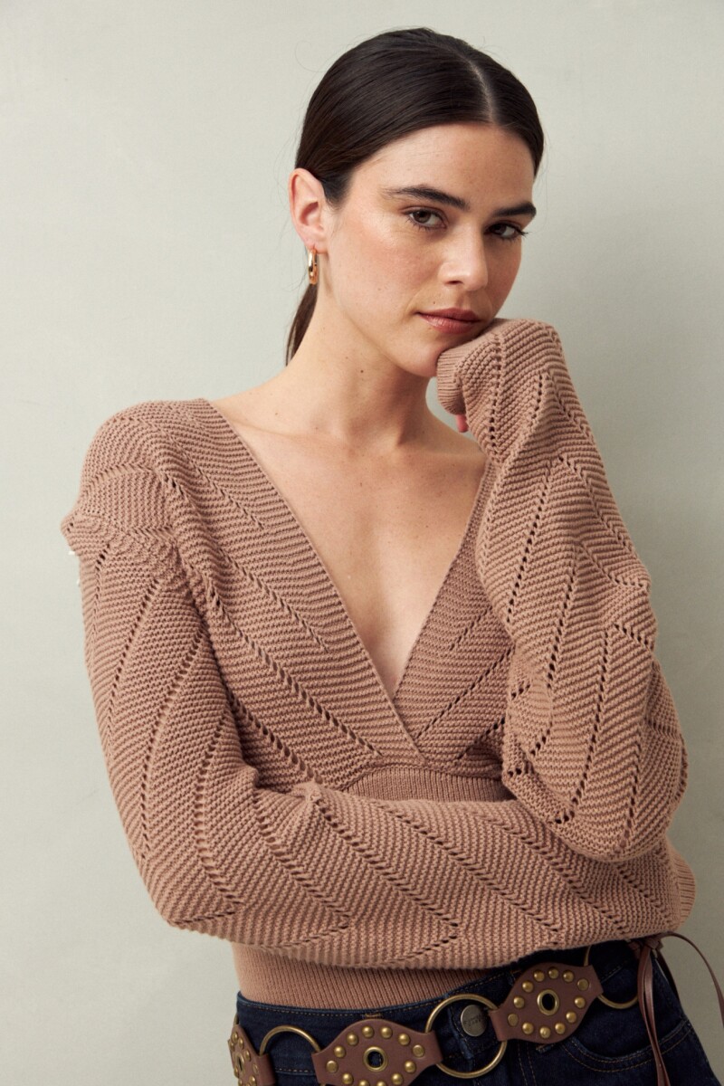 SWEATER ELINA Visón