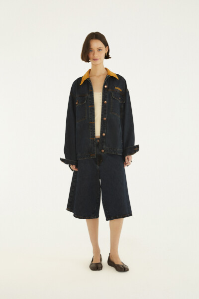 CHAQUETA DENIM Azul