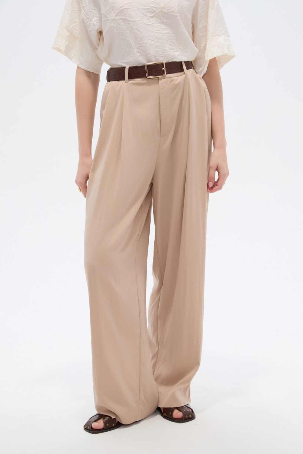 Pantalon Aeral Beige