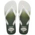 Sandalias Havaianas Top Basic FC Hombre Blanco Blanco Verde