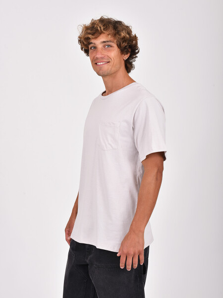 REMERA KAEL GRIS CLARO