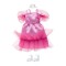 Set De Ropa Para Muñeca Barbie Vestido, Zapatos Y Collar