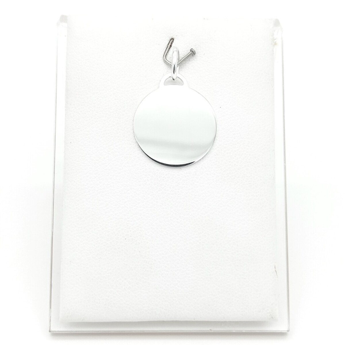 Medalla de Plata 925 para grabar - Diámetro 18mm 
