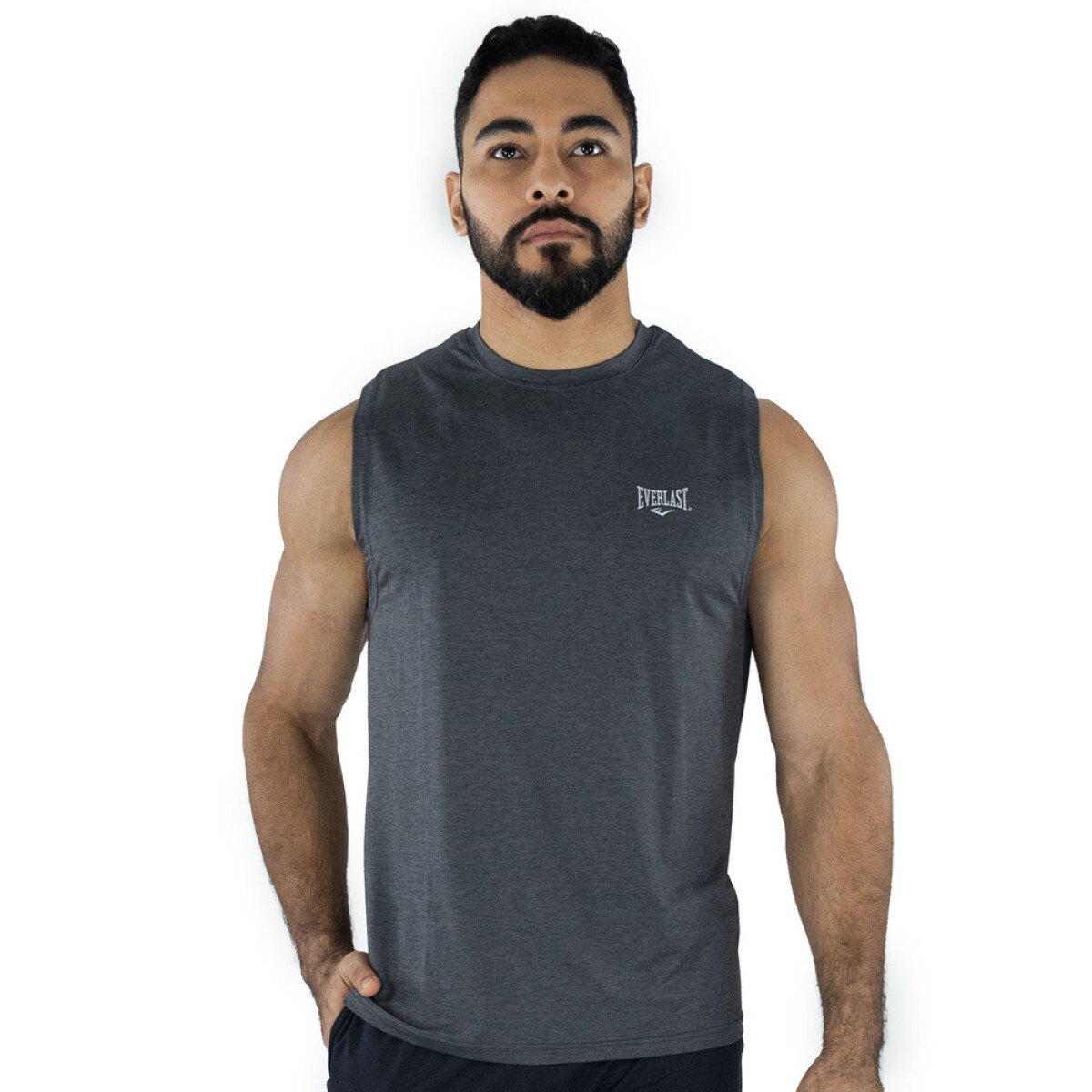 TANK MEN EVERLAST POLY/SPX CHAMPION NA M - CHARCOAL 