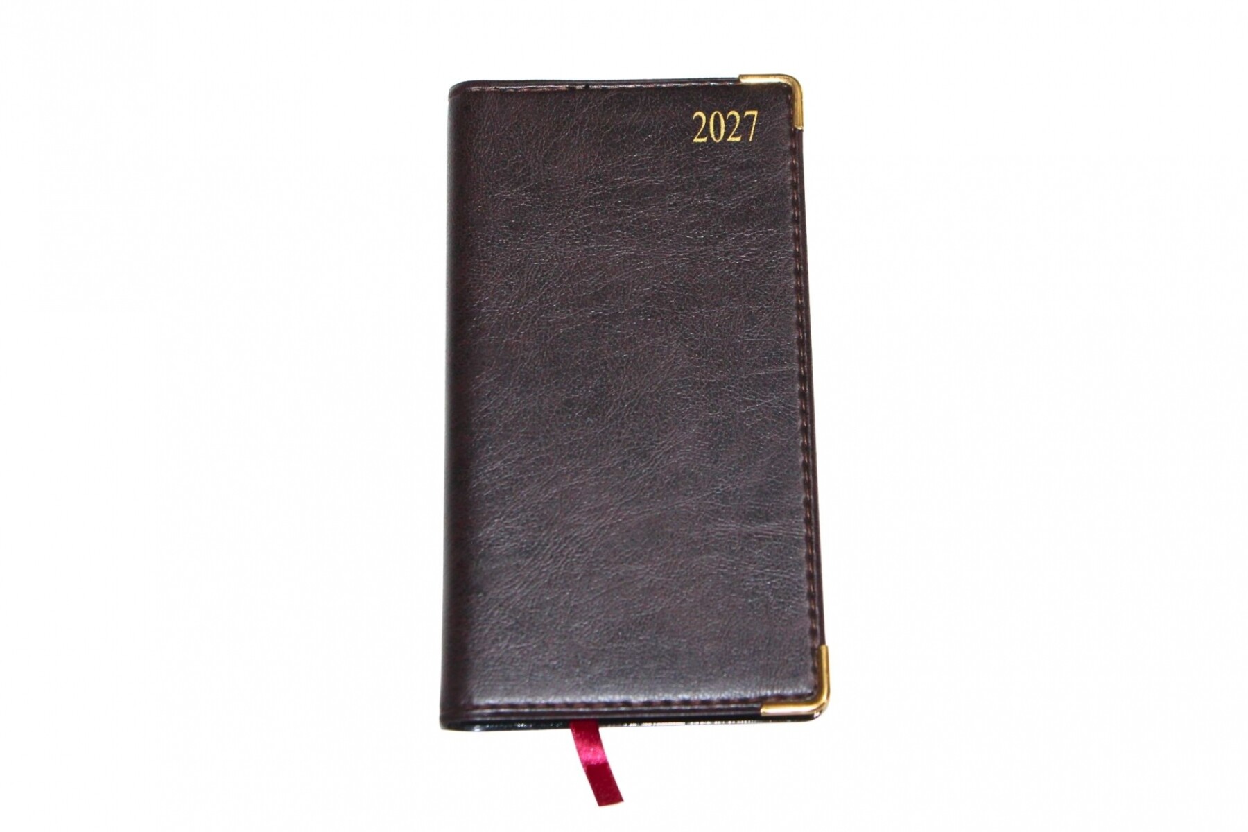 AGENDA ABEZETA PRESIDENTE POCKET 321 C SEMANA A LA VISTA - COLOR MARRON OSCURO 