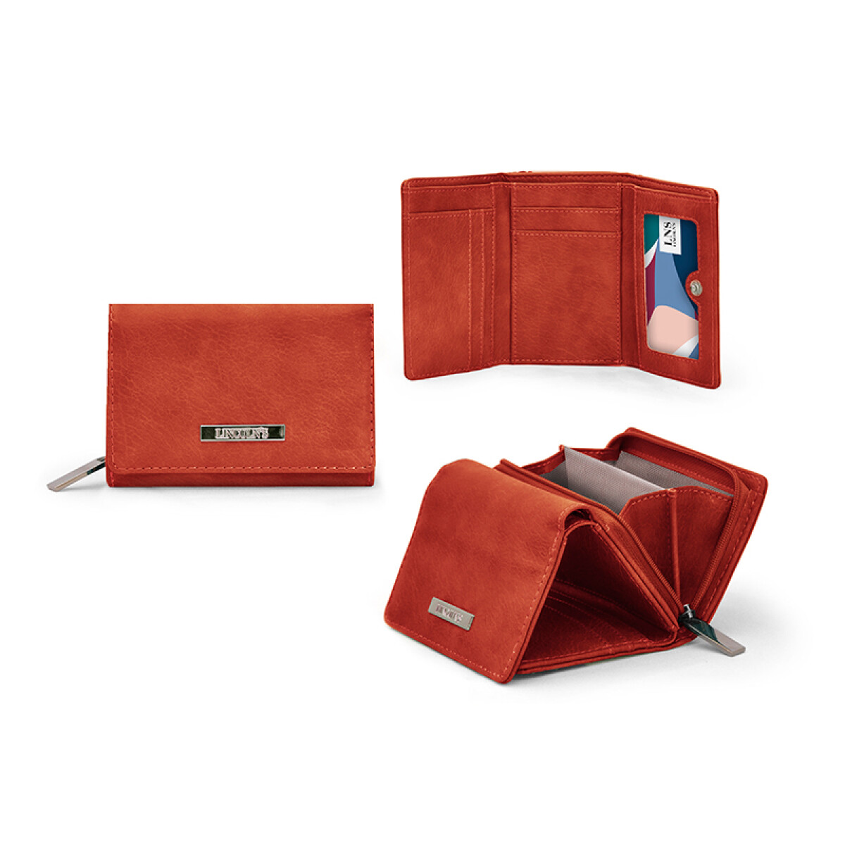 BILLETERA LIRIO - ARCILLA 