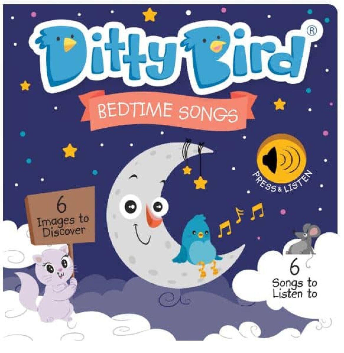 Libro Musical infantil - Bedtime songs 
