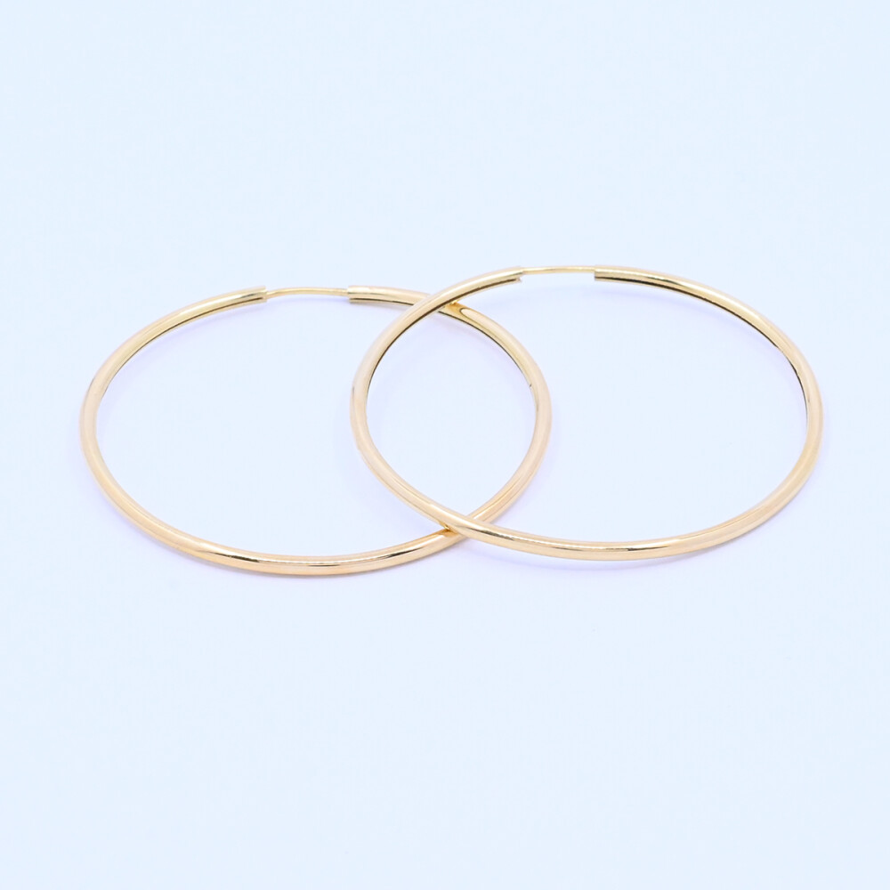 Aros oro 18k bombé. Aros oro 18k bombé.