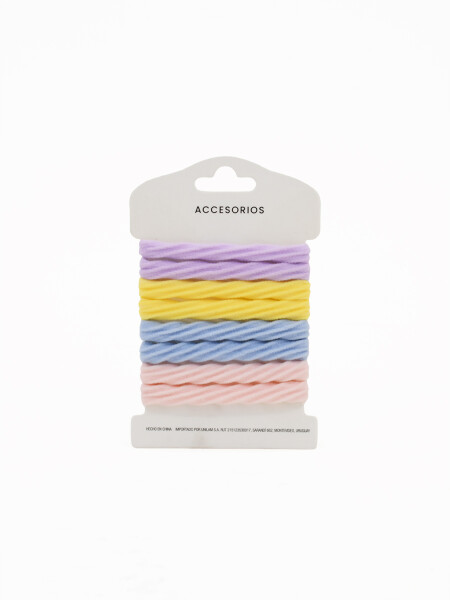 COLITA PACK X 8 MULTICOLOR