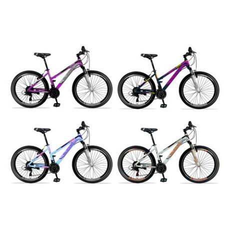 Bicicleta Baccio Sunny Lady rodado 26 Montaña Shimano 21 cambios Negro