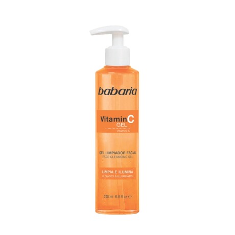 Babaria gel de limpieza facial 200 ml Vitamina C