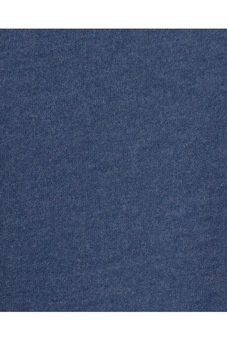 Buzo de algodón, manga larga, azul marino Sin color