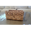 Caja organizadora fibra natural trenzada 24x12x15cm Caja organizadora fibra natural trenzada 24x12x15cm