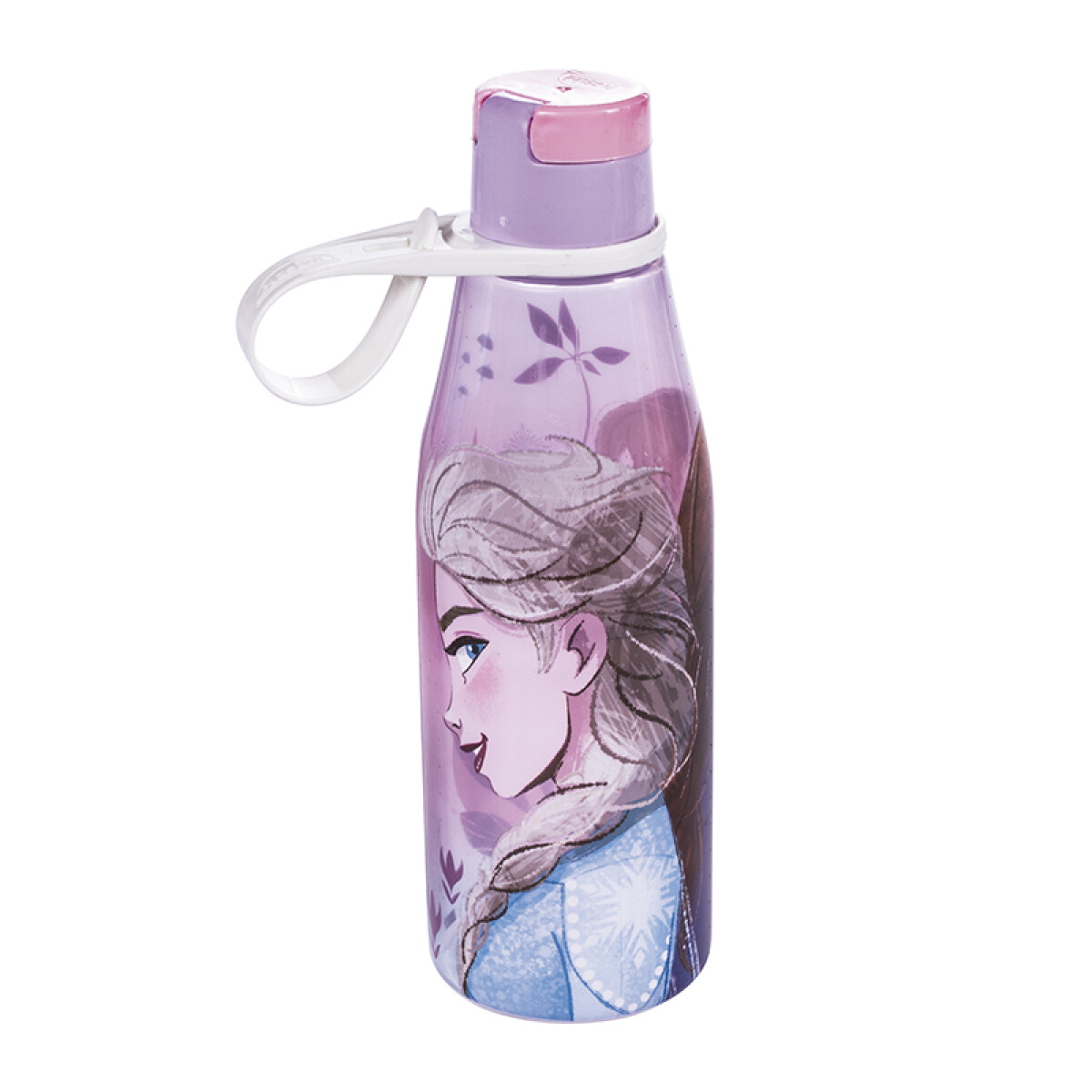 Botella Plástica 530 ml Frozen con Agarre 