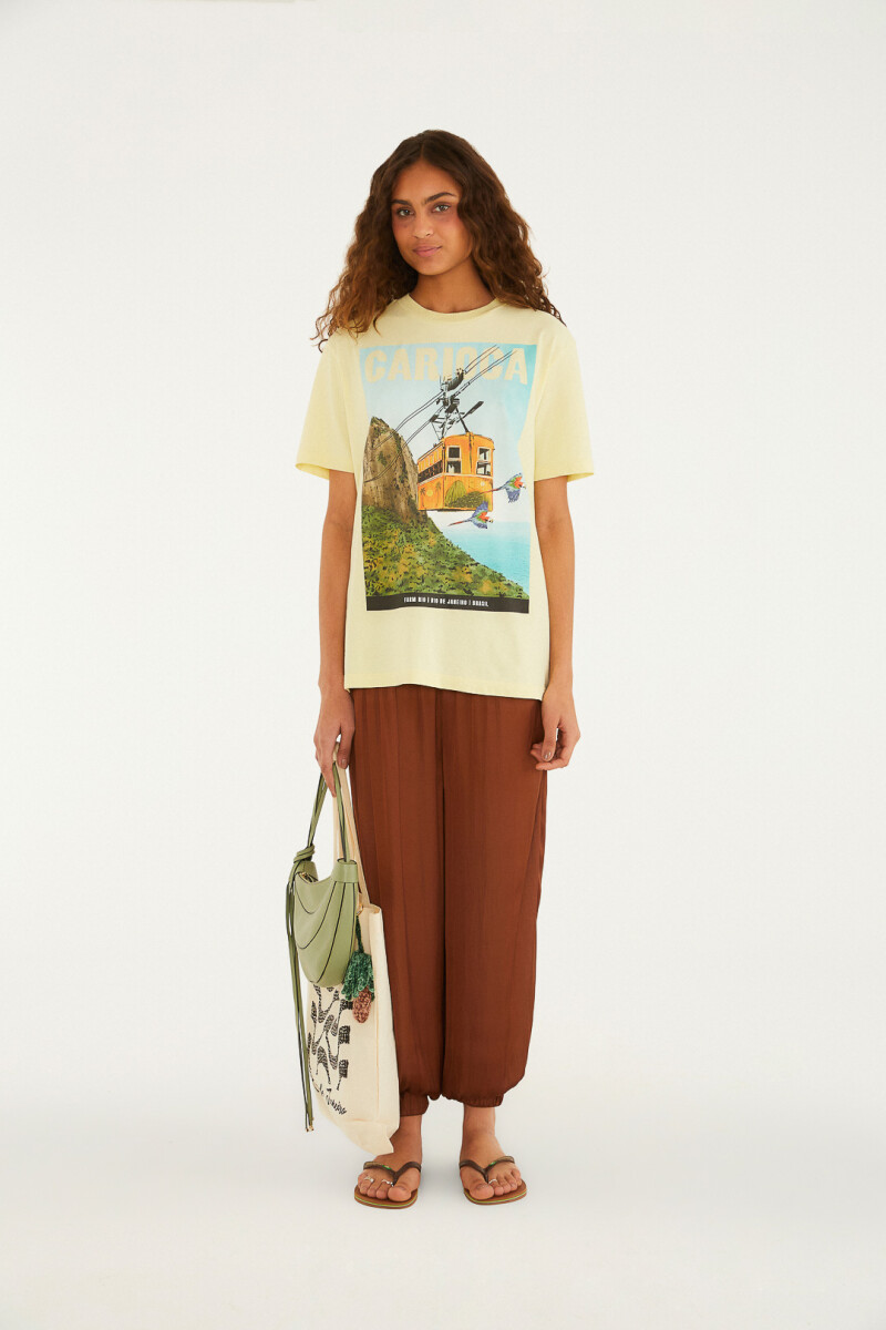 REMERA CARIOCA Amarillo
