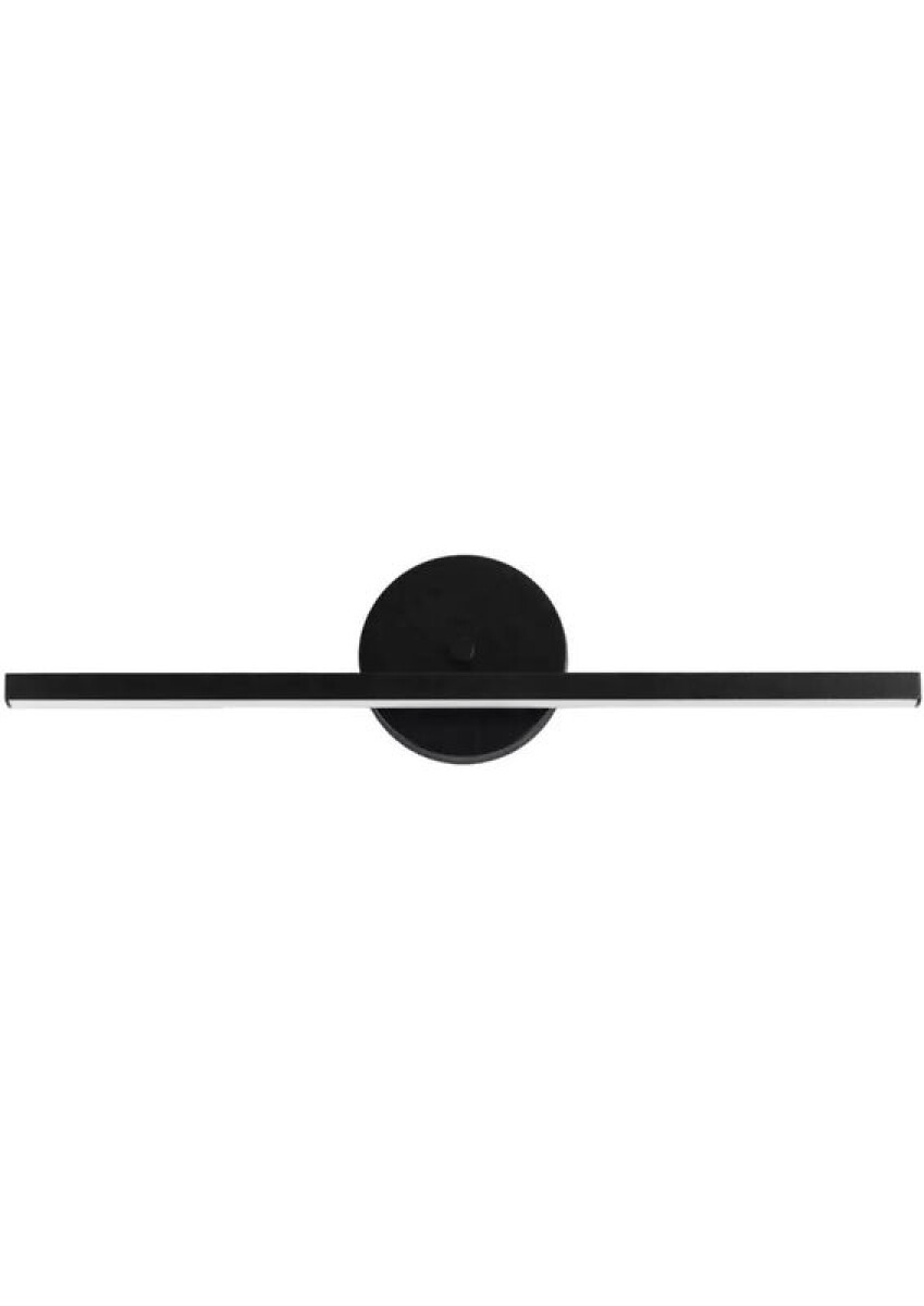 APLIQUE LED CLARA 50CM 10W 3000K NEGRO 