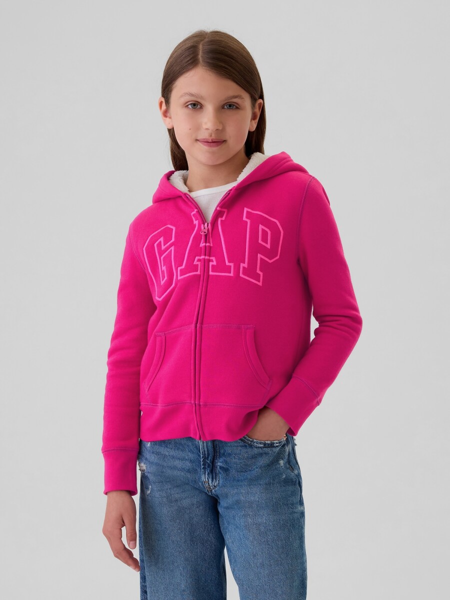 Canguro Con Corderito Logo Gap Niña - Bright Beet 