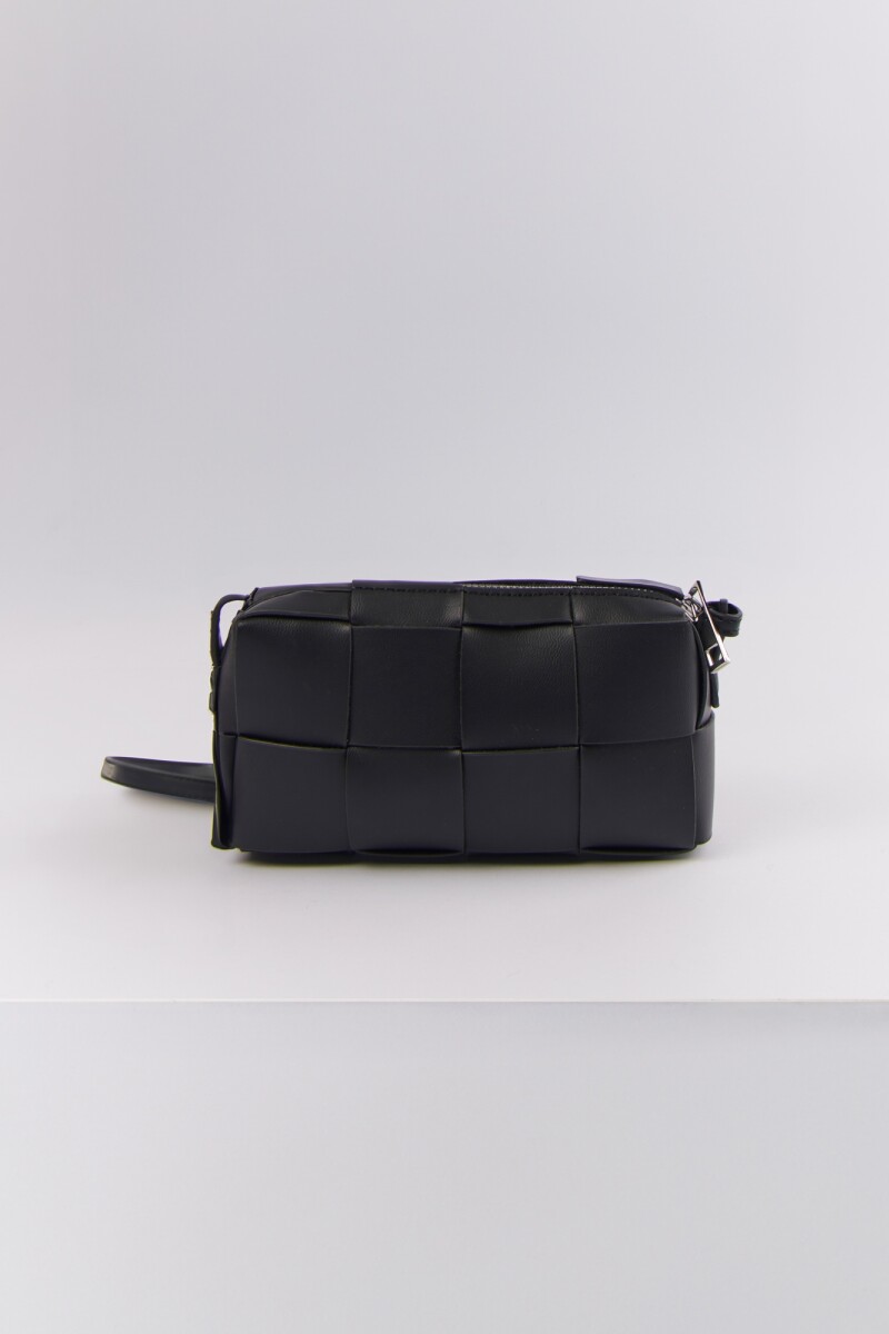 BANDOLERA TRENZADA NEGRO