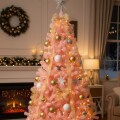 Arbol de navidad 1.80m 600 ramas Rosa
