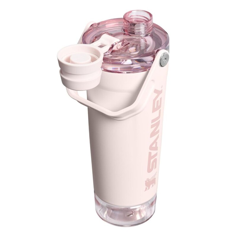 Vaso térmico Stanley Vitalize Shaker 590 ml para batidos de proteínas Rosa Quartz