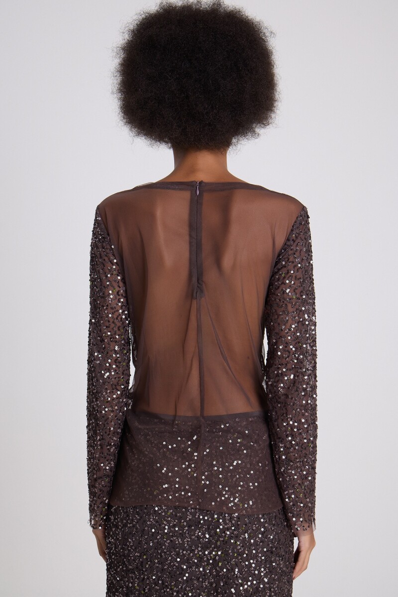 TOP MIKELA Marron