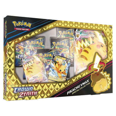 Pokemon TCG: Crown Zenith Pikachu VMAX Special Collection [Inglés] Pokemon TCG: Crown Zenith Pikachu VMAX Special Collection [Inglés]