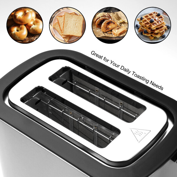 Tostadora Pan Recogemigas Marvo 6 Niveles 3 Modos Electrica Variante Color Gris