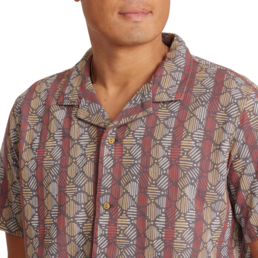 Camisa Roark Gonzo - Bordeaux Camisa Roark Gonzo - Bordeaux