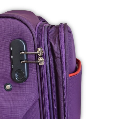 Set valijas en tela Violeta
