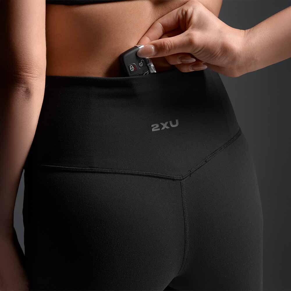 Short Training Fluid Hi-Rise 5 Inch Mujer Black/black