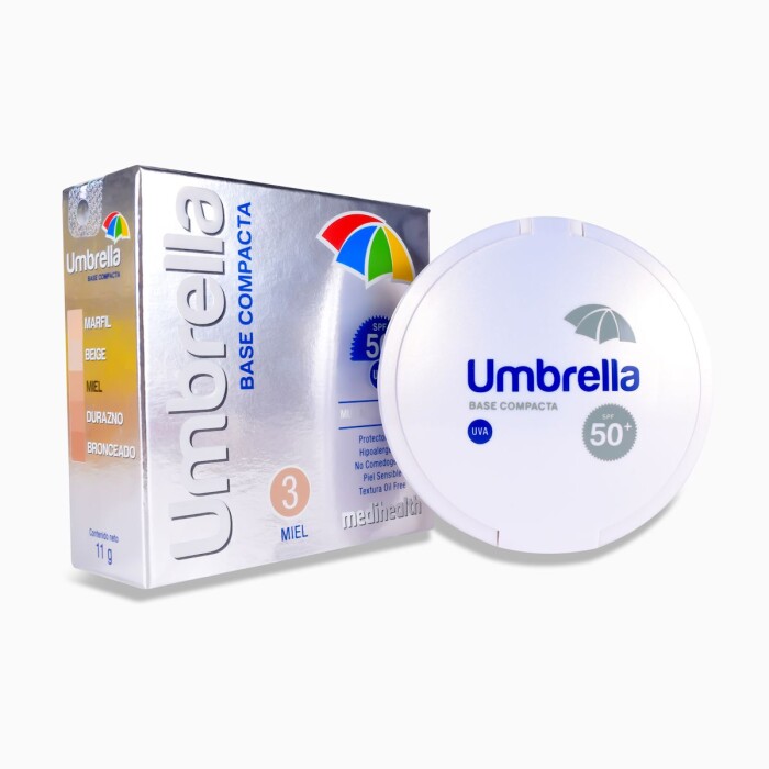 UMBRELLA BASE COMPACTA N° 3 MIEL FPS 50+ única