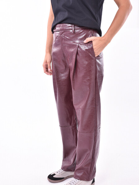 PANTALON NILO BORDEAUX (V)