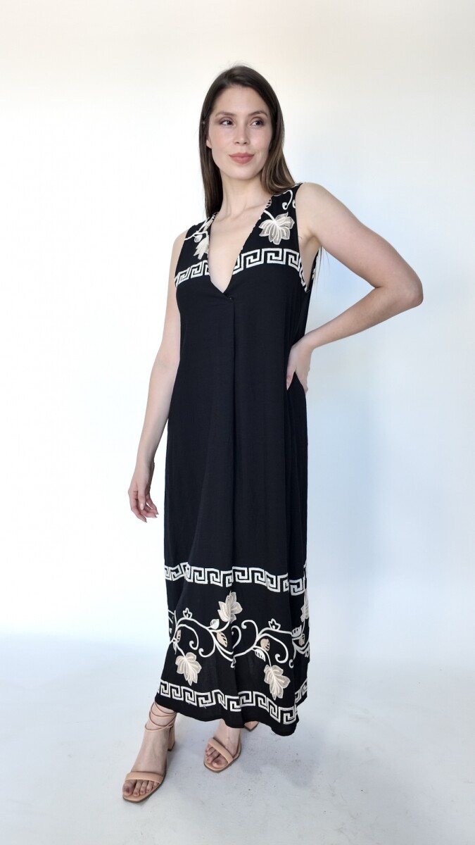 Vestido Khalira - Negro 