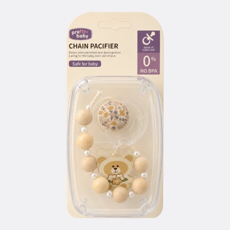 Chupetes Colgantes Varios Colores Transparente Flor