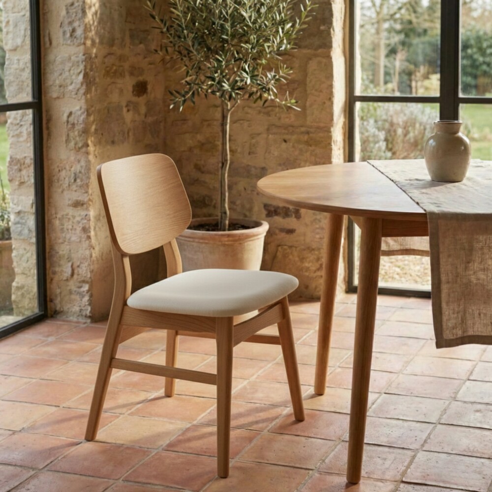 Silla de Comedor Madera natural Arcadia - Origen Silla de Comedor Madera natural Arcadia - Origen