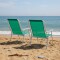 Set X 2 Sillas Altas Conforto Sannet Aluminio VERDE