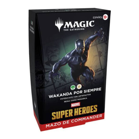Magic Mazo de Commander - Wakanda Por Siempre Magic Mazo de Commander - Wakanda Por Siempre