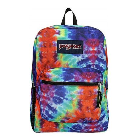 Mochila Escolar Jansport Cross Town Original Unisex Urbana Red/multi Hippi