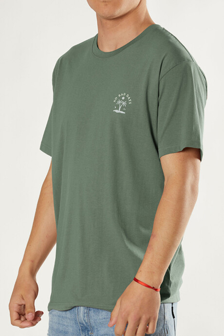 T-SHIRT MIAMI RUSTY Verde Oscuro
