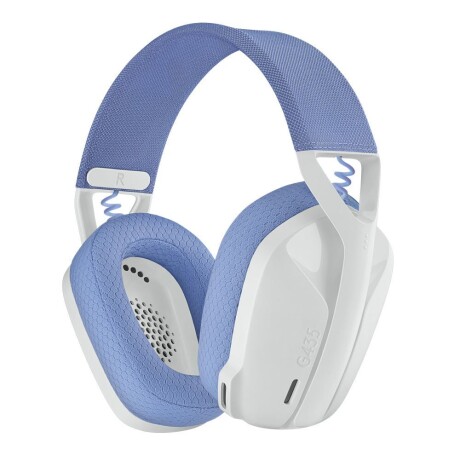 AURICULARES LOGITECH HEADSET GAMING G435 INALAMBRICO Auriculares Gamer Inalámbricos LOGITECH G435 BT 18Hrs Blanco Y Lila