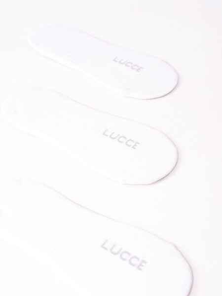 MEDIA INVISIBLE PACK X 3 BLANCO