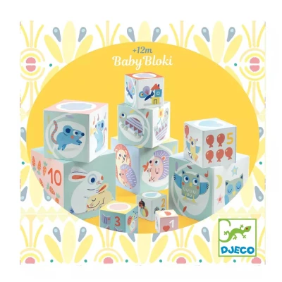 Cubos para apilar Babybloki Djeco Cubos para apilar Babybloki Djeco