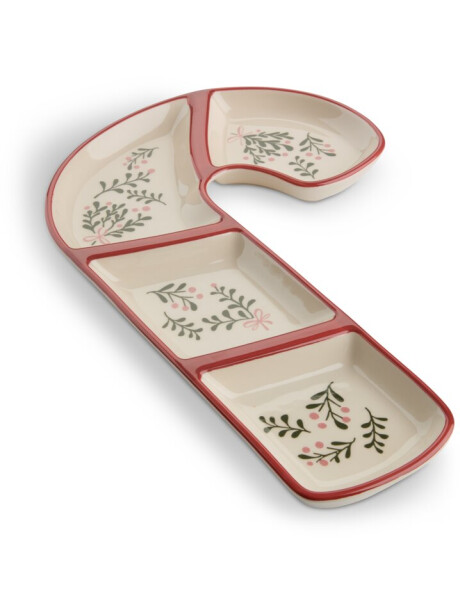 Bol navideño LIN 22x32x3 blanco Bol navideño LIN 22x32x3 blanco