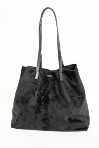 Travel Bag Gamuza Vegana Negro